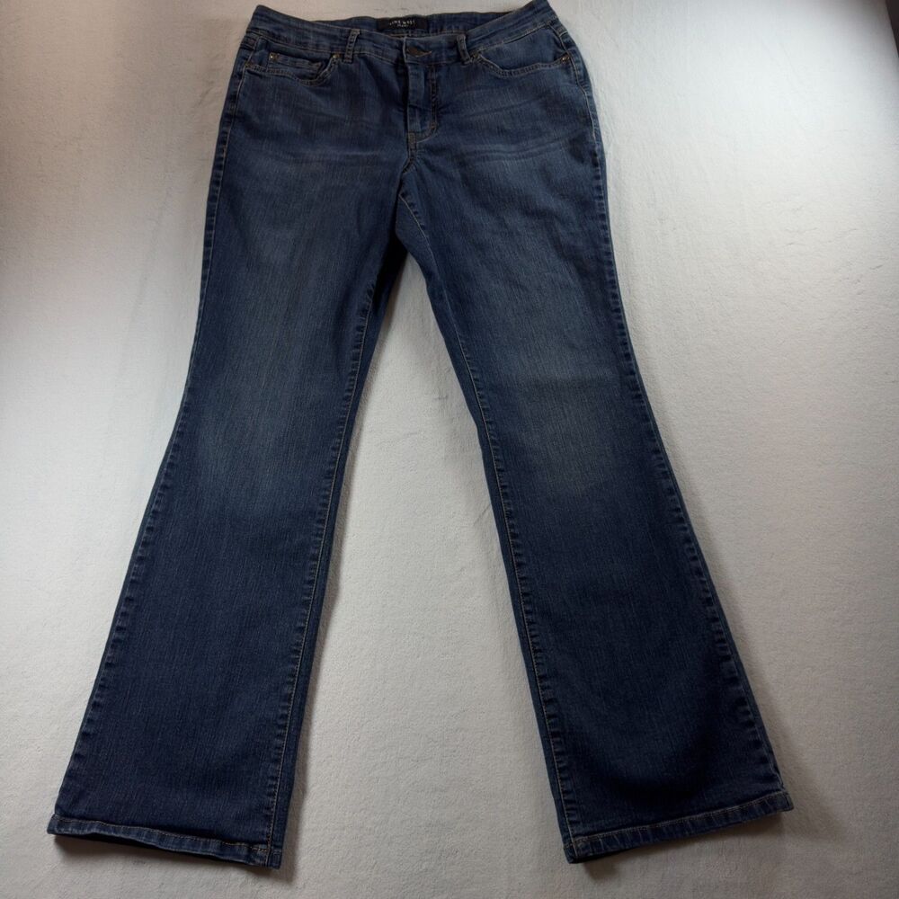 Nine West Jeans Women's Size 12/30 Loe Rise Denim Boot Cut Color Blue